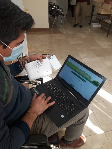 راه اندازی اینترنت فیبرنوری در مرکز بوعلی شهرستان بجنورد